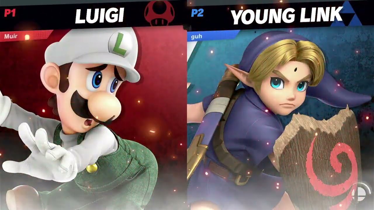 Muir (Luigi) vs jacobpear (Young Link, Banjo & Kazooie) - Losers Top 8 Qualifier - BSC A.R.CADE #104