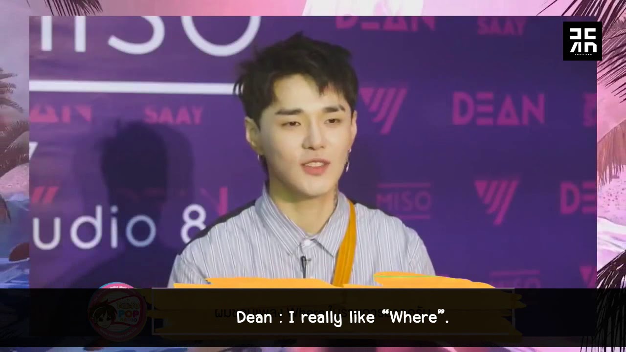 [ENGSUB] 171129 Dean interview with TofuPopRadio
