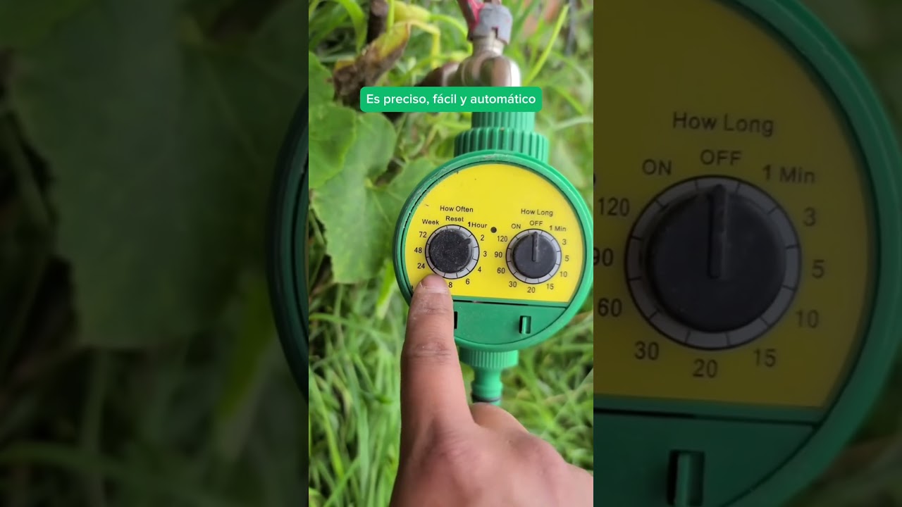 Timer para Riego Automatico con Adaptadores