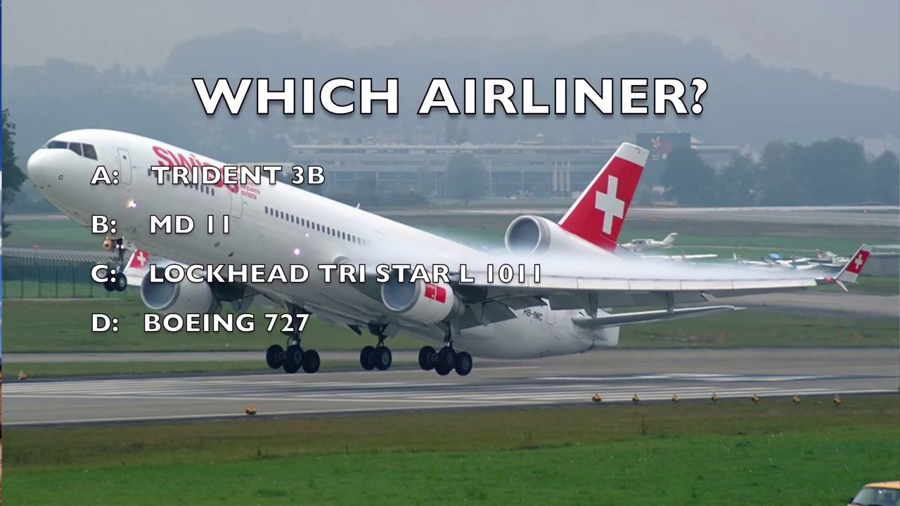 Airliner aircraft quiz game vol 1