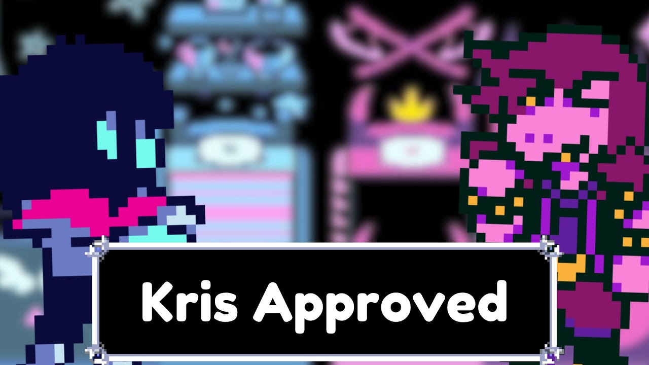 Beating Deltarune how Kris Intended