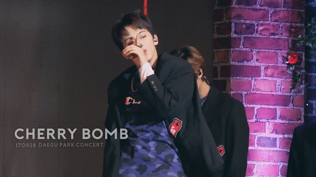 170928 NCT 127 마크 _ Cherry Bomb (4k) - 대구 파크콘서트