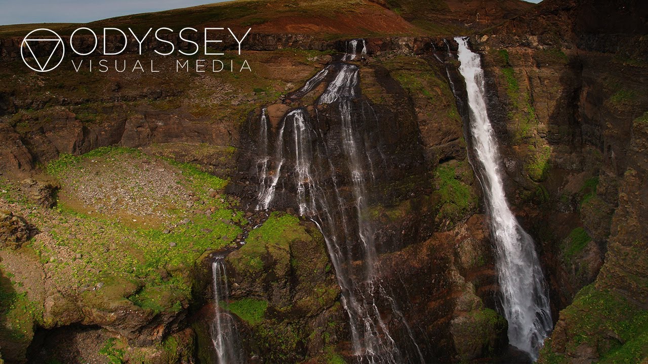Glymur Waterfall Iceland | Aerial Adventure | Drone Travel Experience | Once Iceland's Tallest