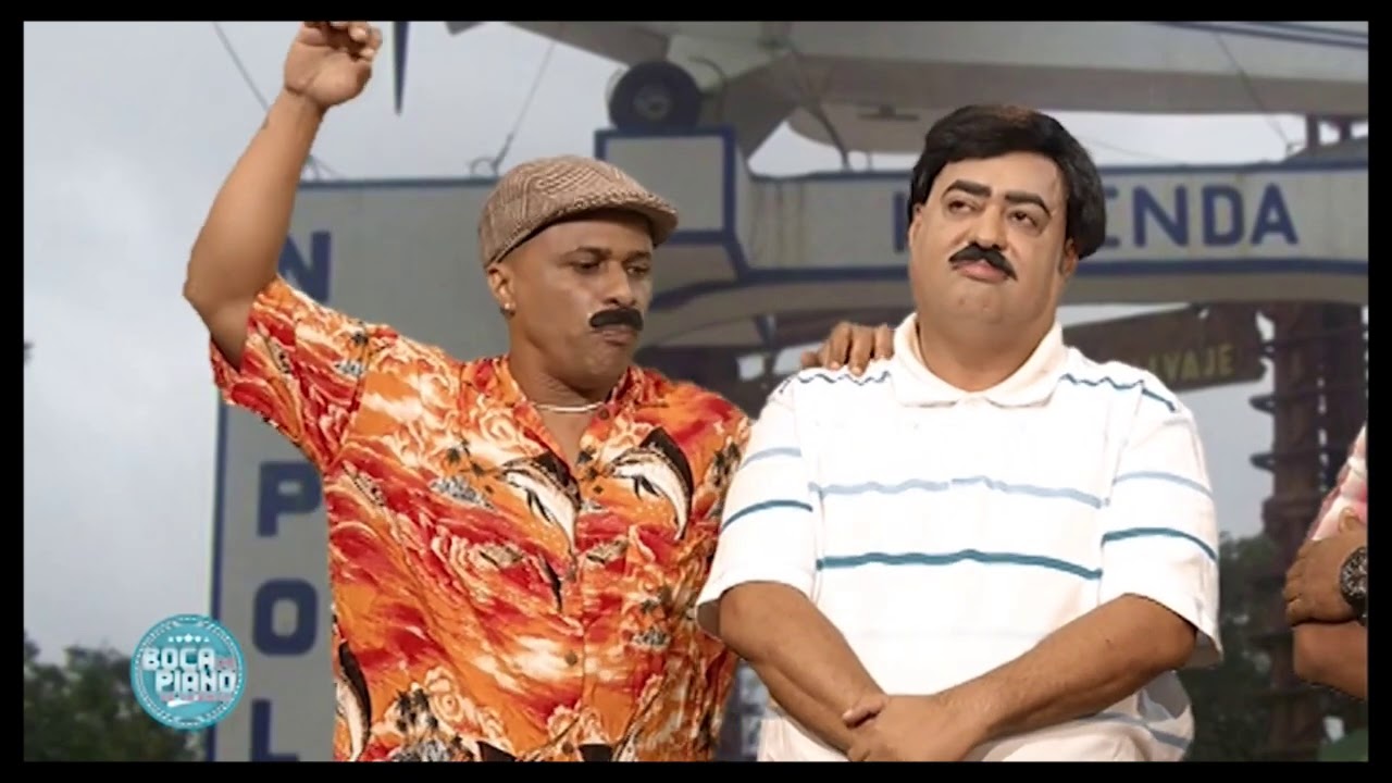 Pablito escobillon y su pandilla en Napoles - Boca de piano es un show