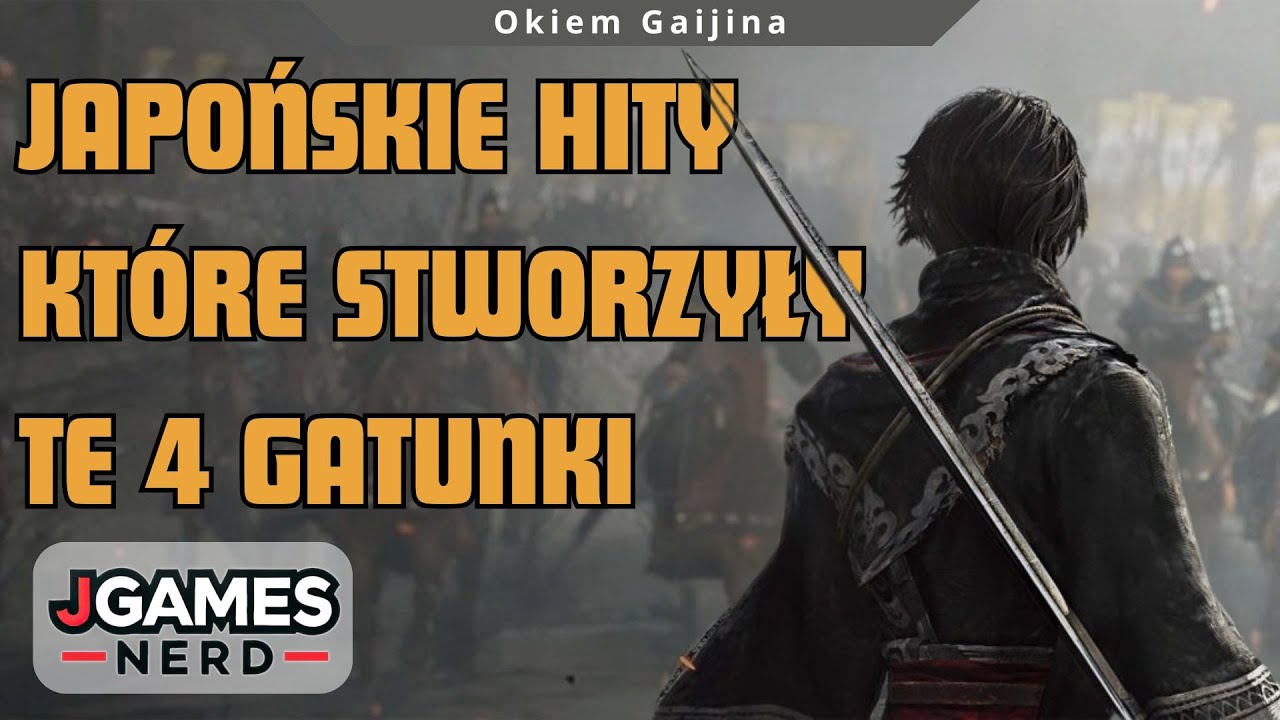 JAK JAPOŃSKIE SERIE ZAPOCZĄTKOWAŁY GATUNKI GIER?