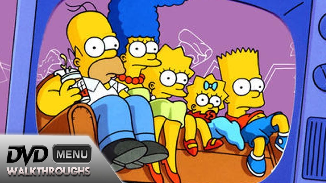 The Simpsons Season 3 (1991-92, 2003) DvD Menu Walkthrough