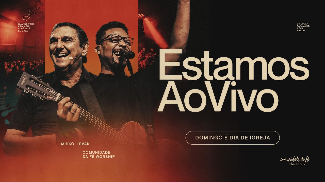 CULTO AO VIVO - Domingo de BATISMO com Mirko Levak