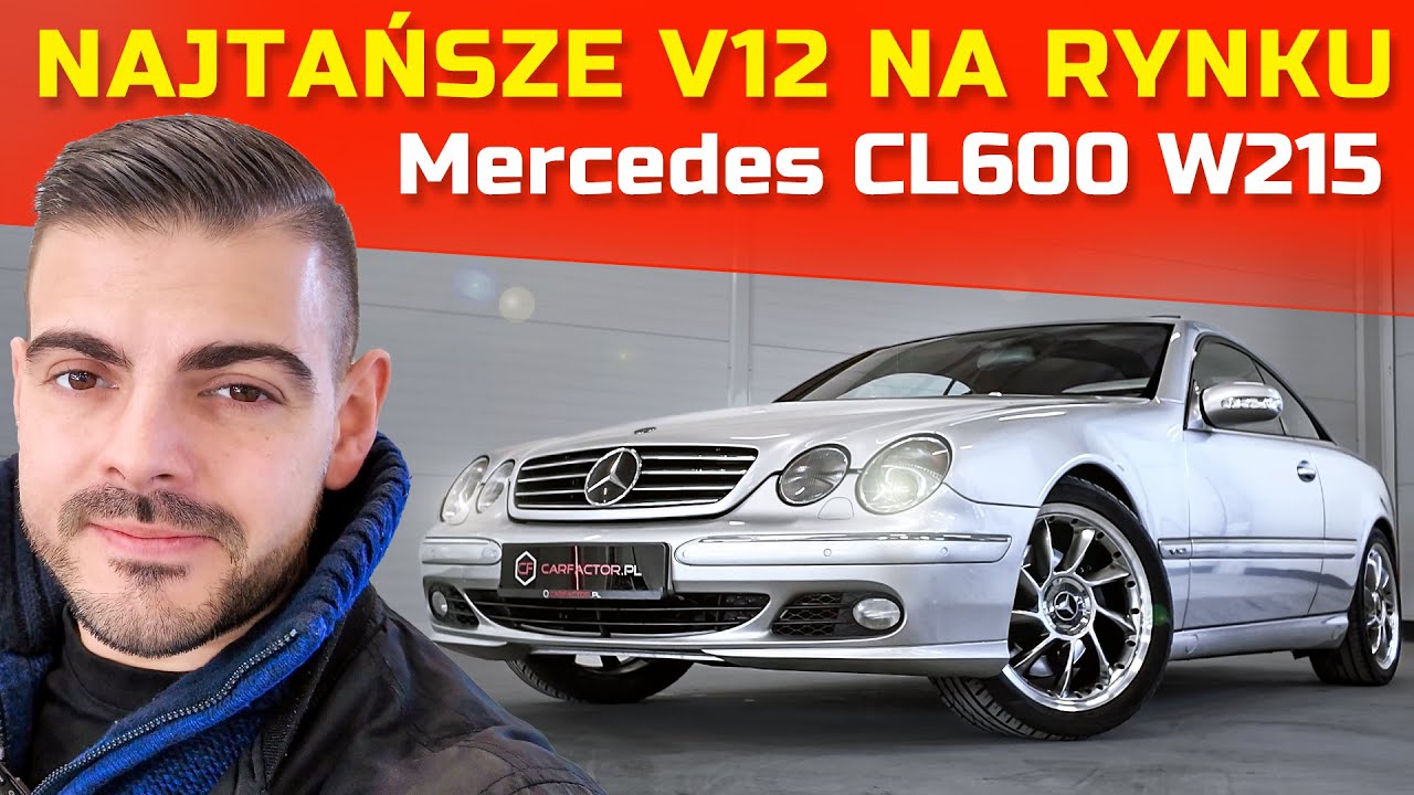 Najbardziej niedoceniona S-Klasa? Mercedes CL 600 V12
