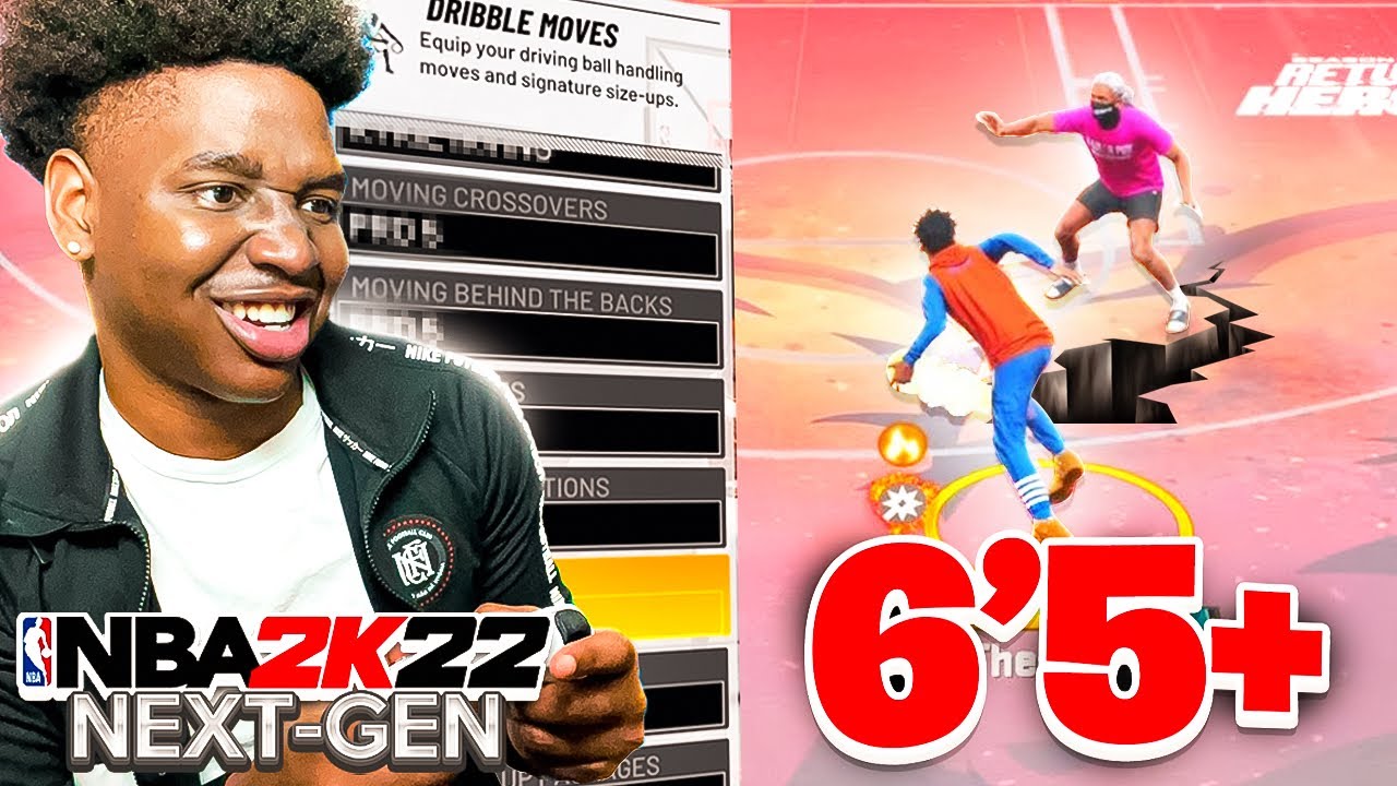 *NEW* BEST DRIBBLE MOVES For 6'5 and UP Players In SEASON 7 NBA 2K22! BEST LOW BALL CONTROL SIG!!