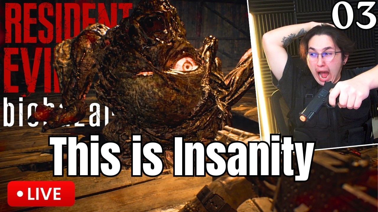 Is This Really The Scariest Horror Game - Resident Evil 7: Biohazard Pt 3