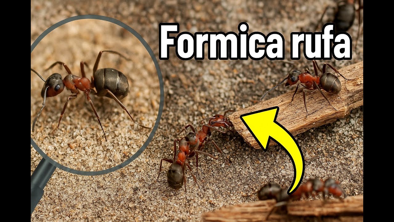 Bienvenue dans le monde merveilleux  des Formica.Rufa ou Polyctena.(Fourmis des bois)rousses.Medoc72
