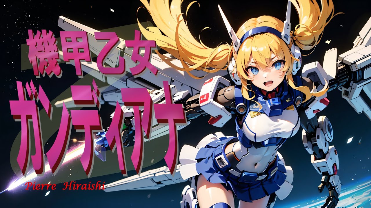 機甲乙女ガンディアナ | 世界を救うため戦えロボガール【AIミュージック】