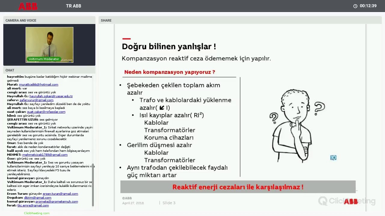 ABB -  Kompanzasyon ve Harmonik ile ilgili En Çok Sorulan Sorular Semineri