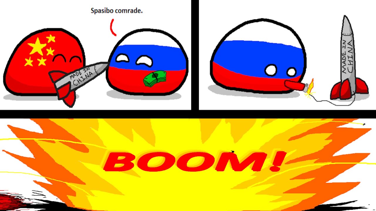 BOOM... (Countryballs)