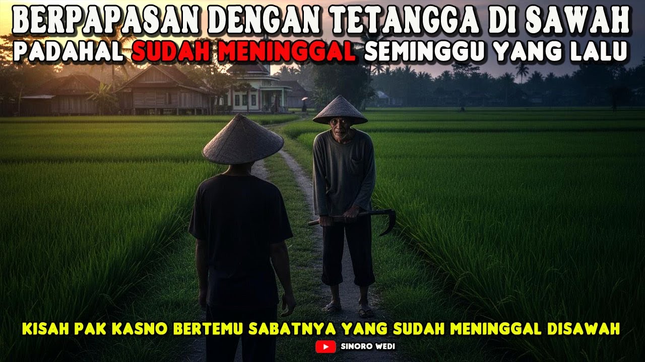 BERPAPASAN DENGAN TETANGGA DI SAWAH PADAHAL SUDAH MENINGGAL SEMINGGU YANG LALU