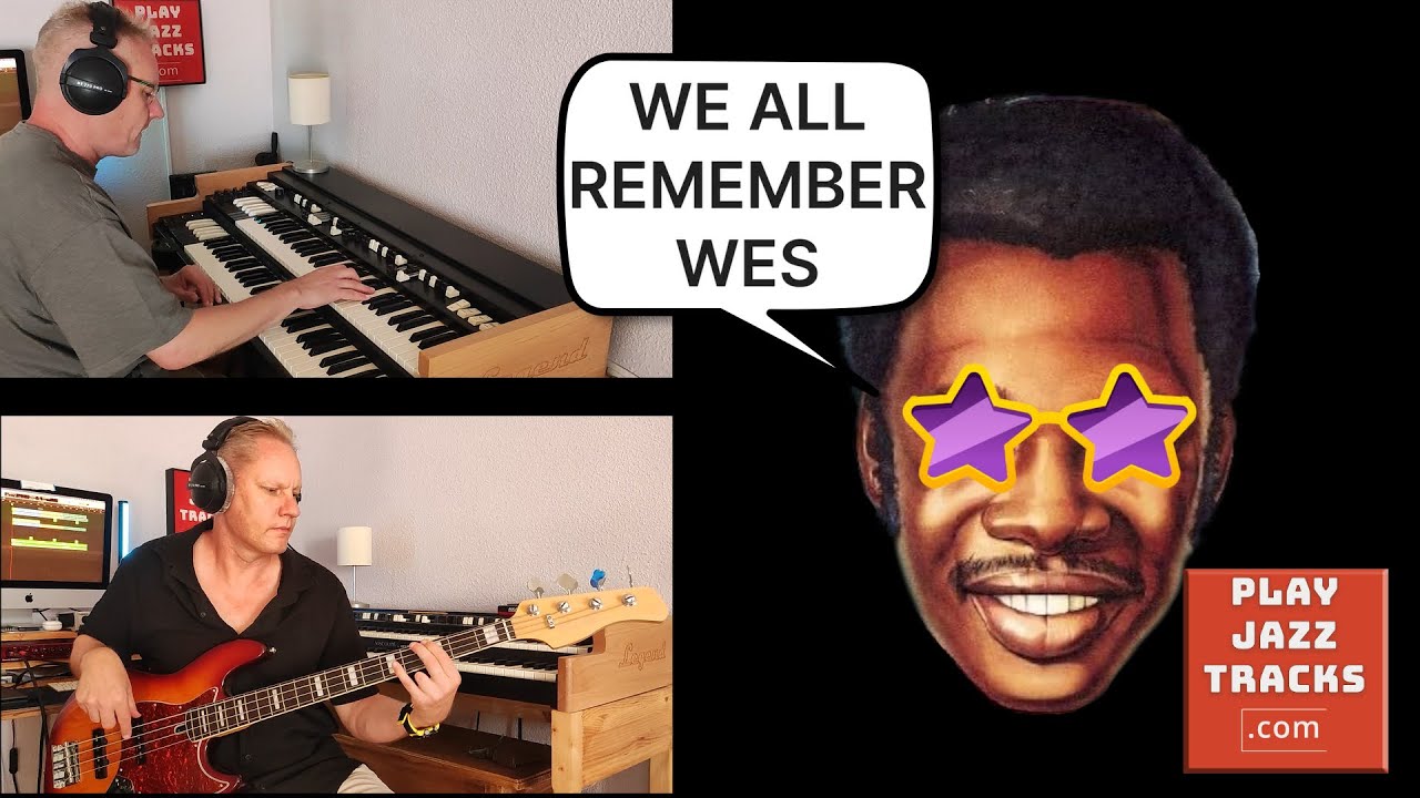 We All Remember Wes - Backing Track Demo - Stevie Wonder - George Benson