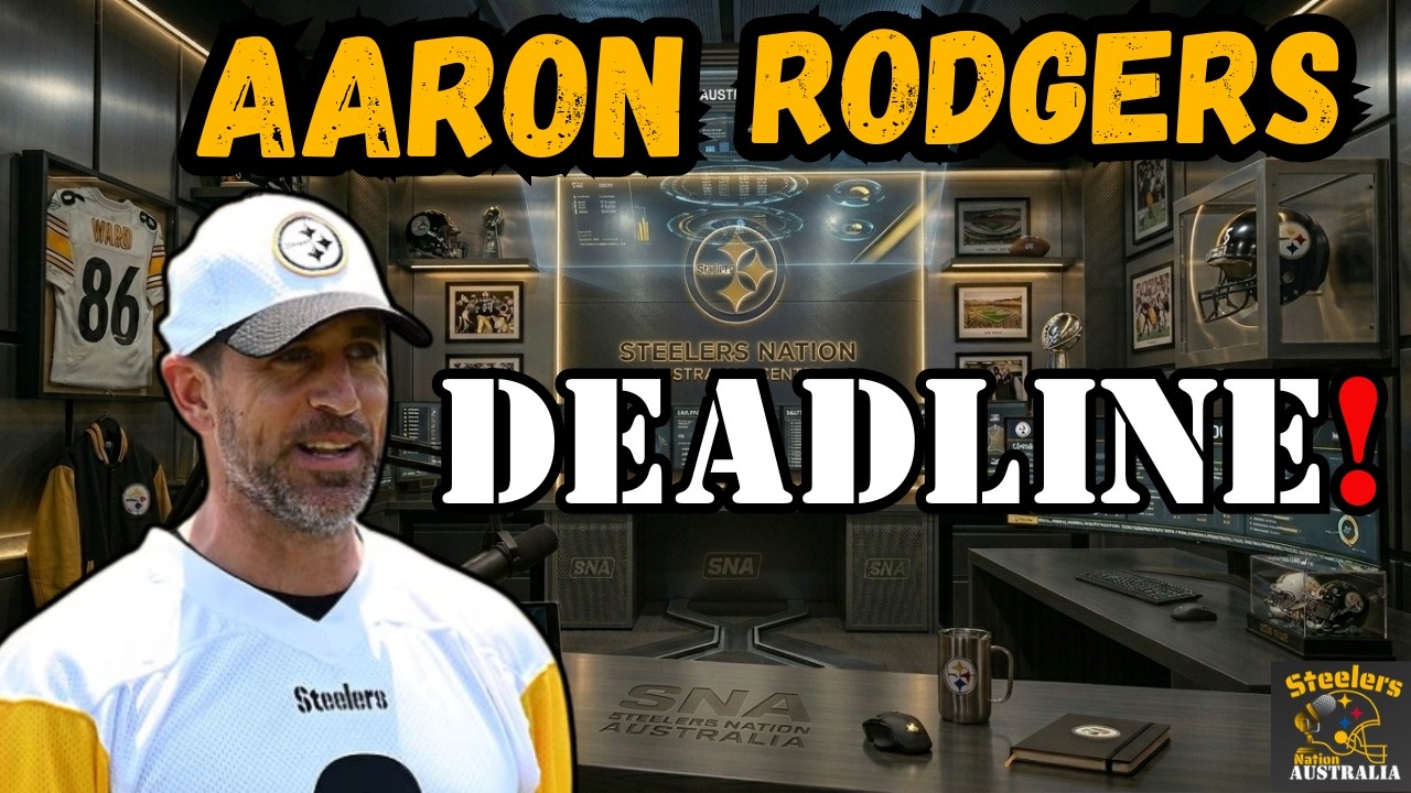 Pittsburgh Steelers FREE Agent QB Aaron Rodgers Has No Deadline