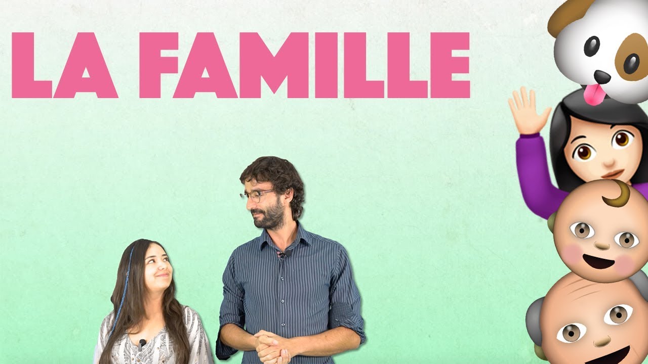 17. La famille en français: Presentar su familia en francés| Francés con Steph - Lección 17