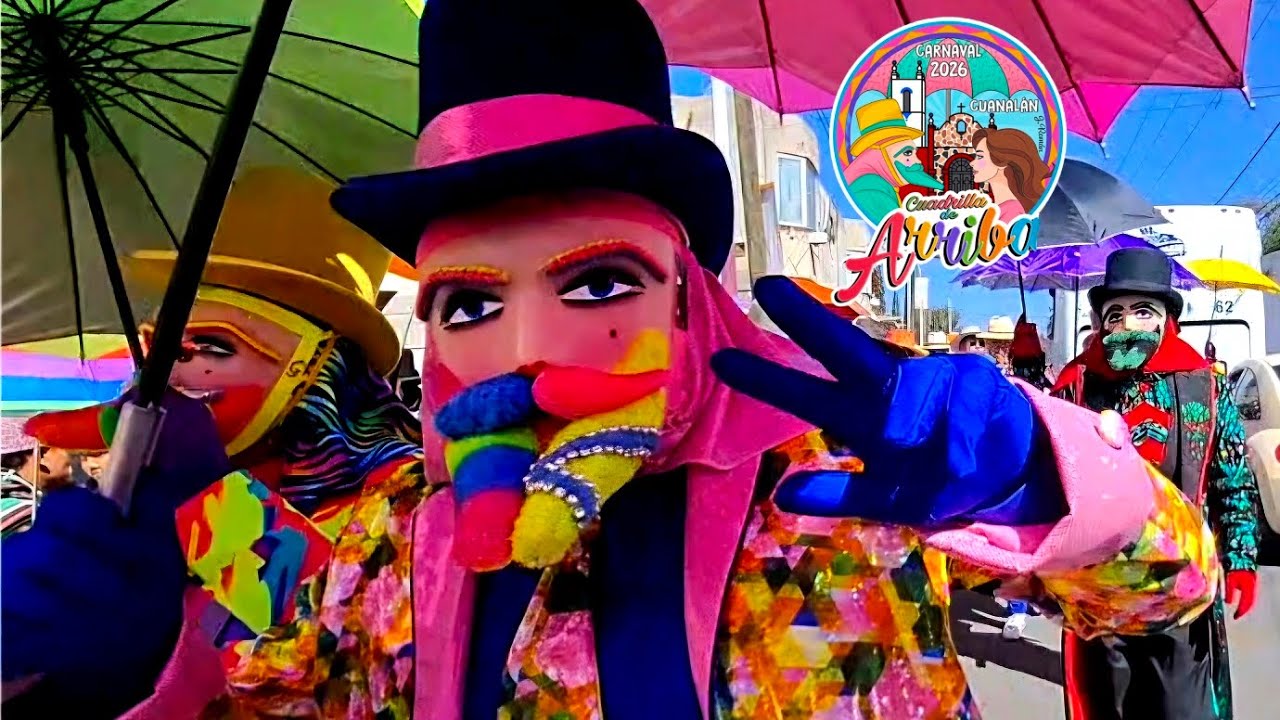 Iniciando el Martes de Carnaval CUANALAN 2026 🎭❤️ - Cuadrilla D' Arriba 