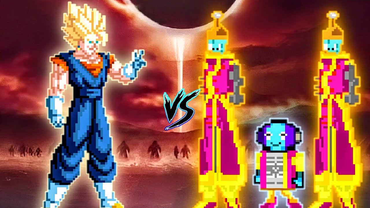 Super Vegito AI (New) Vs Zeno Sama in Jump Force Mugen