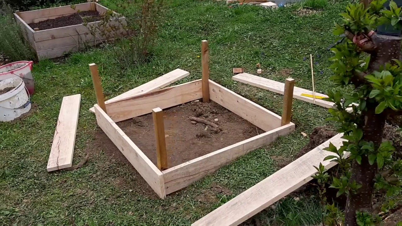 Izrada i priprema uzdignute gredice // hugelkultura i no dig