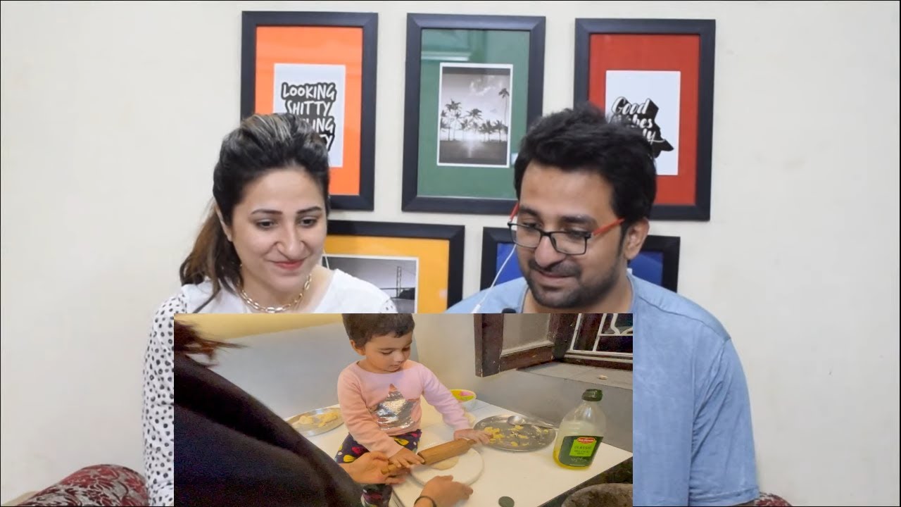 Pakistani Reacts to Rashi made her First Paratha for Papa