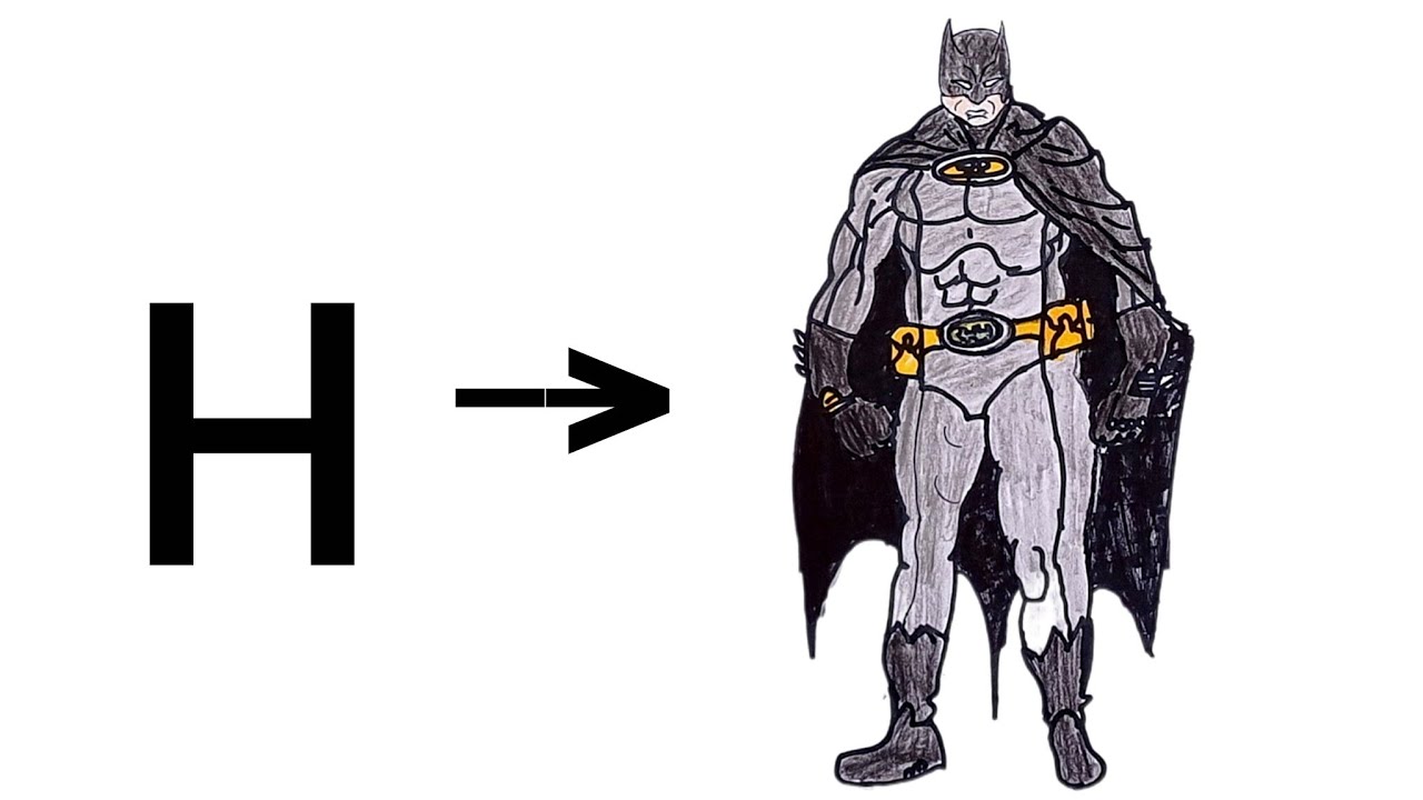 Batman drawing 