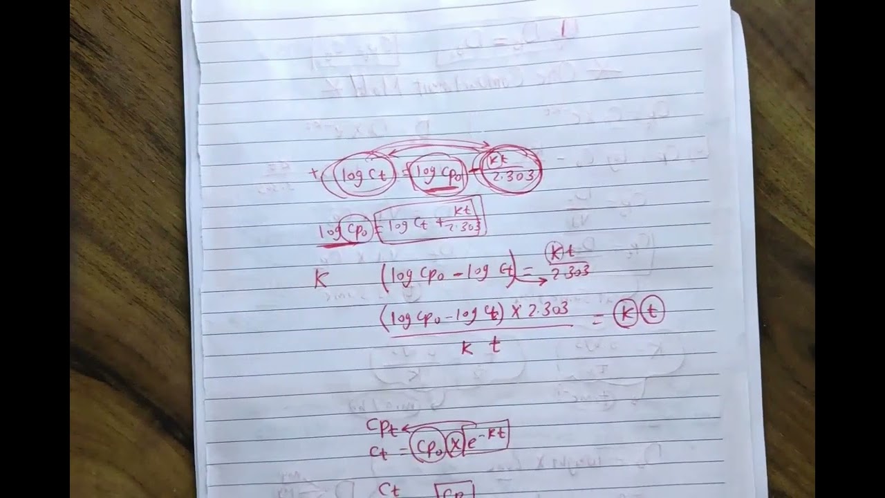 Kinetics Practical One || Revision 1