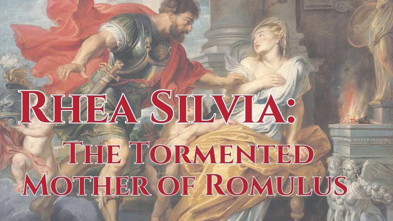 RHEA SILVIA: The Tormented Life of the Vestal Virgin who Bore Rome's Founder, Romulus  #books #rome