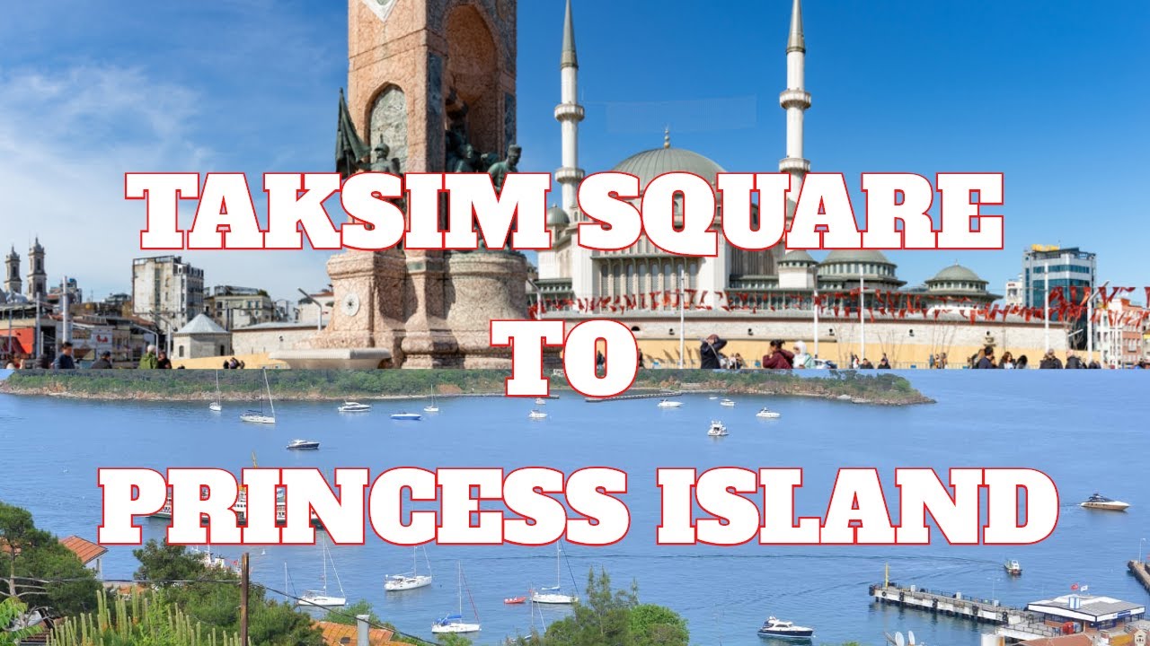 Taksim Square Istanbul to Princess Island Istanbul Turkey #travel #turkey