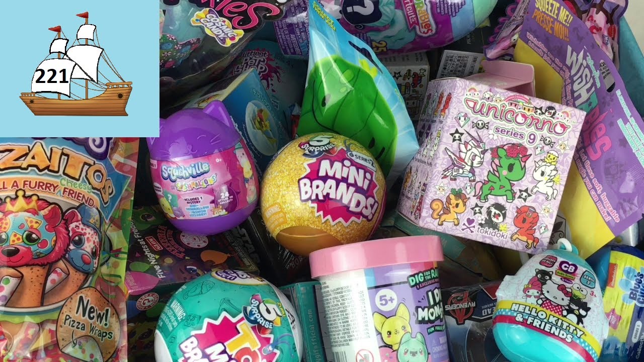 Blind Bag Ship 221 Cutetitos Pizzaitos Hello Kitty Cutie Beans Num Noms My Little Pony LPS Popmart