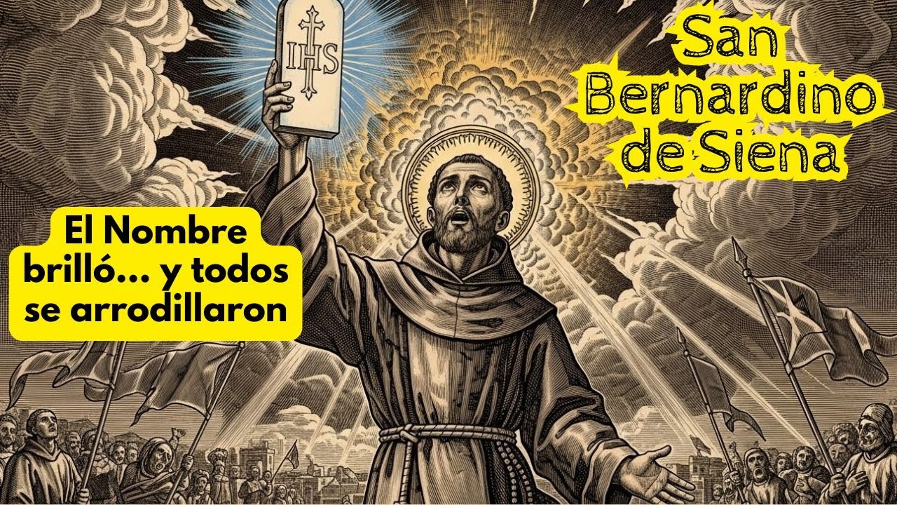 El fraile que predicó el IHS montado en un burro… y cambió la Iglesia — San Bernardino de Siena