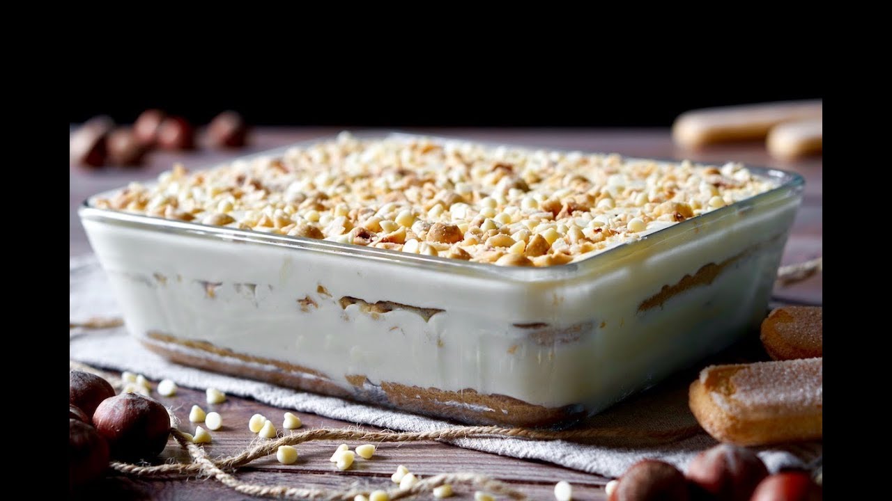 White Chocolate Hazelnut Tiramisù