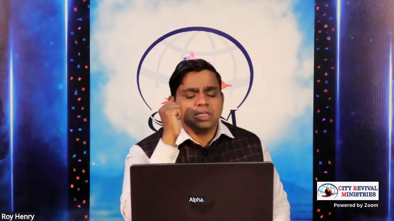 ZOOM LIVE | PR.ROY HENRY | WORSHIP BY: SIS.KRIPA ROY