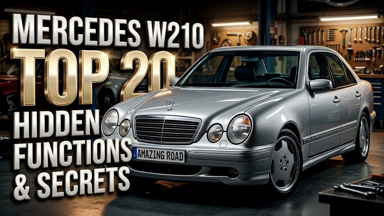 Mercedes W210 Топ 20 Скрытых Функций, Секреты и Интересные фишки / Подборка Секретов Mercedes W210