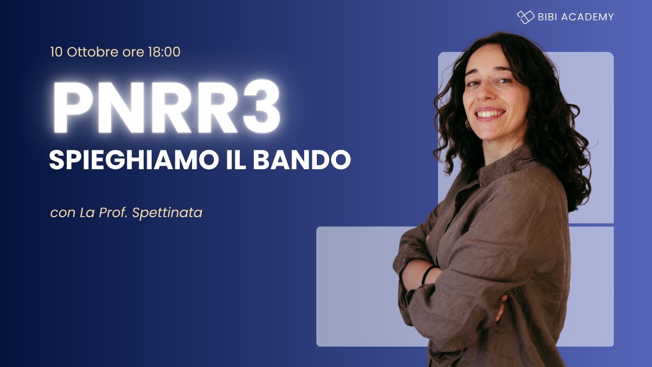 BANDO PNRR3: vediamolo insieme!