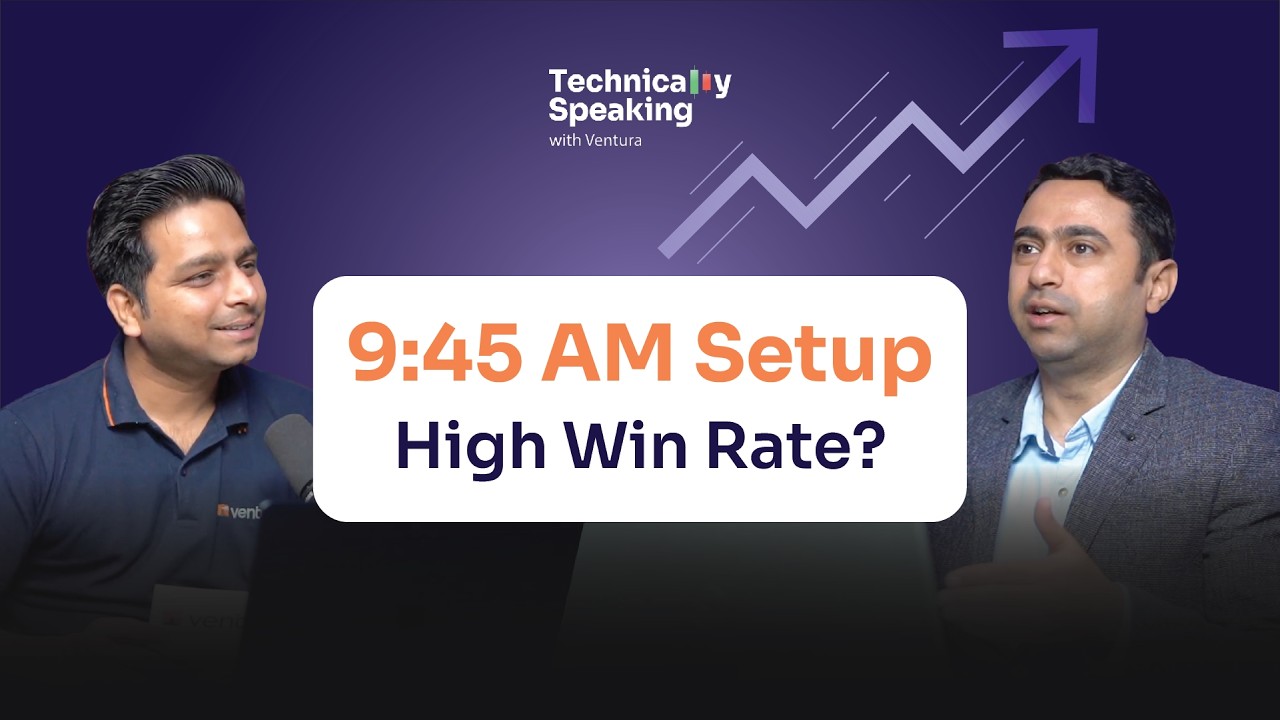 9:45 AM Intraday Trading Strategy - Vishal Trehan on Technically Speaking With Ventura