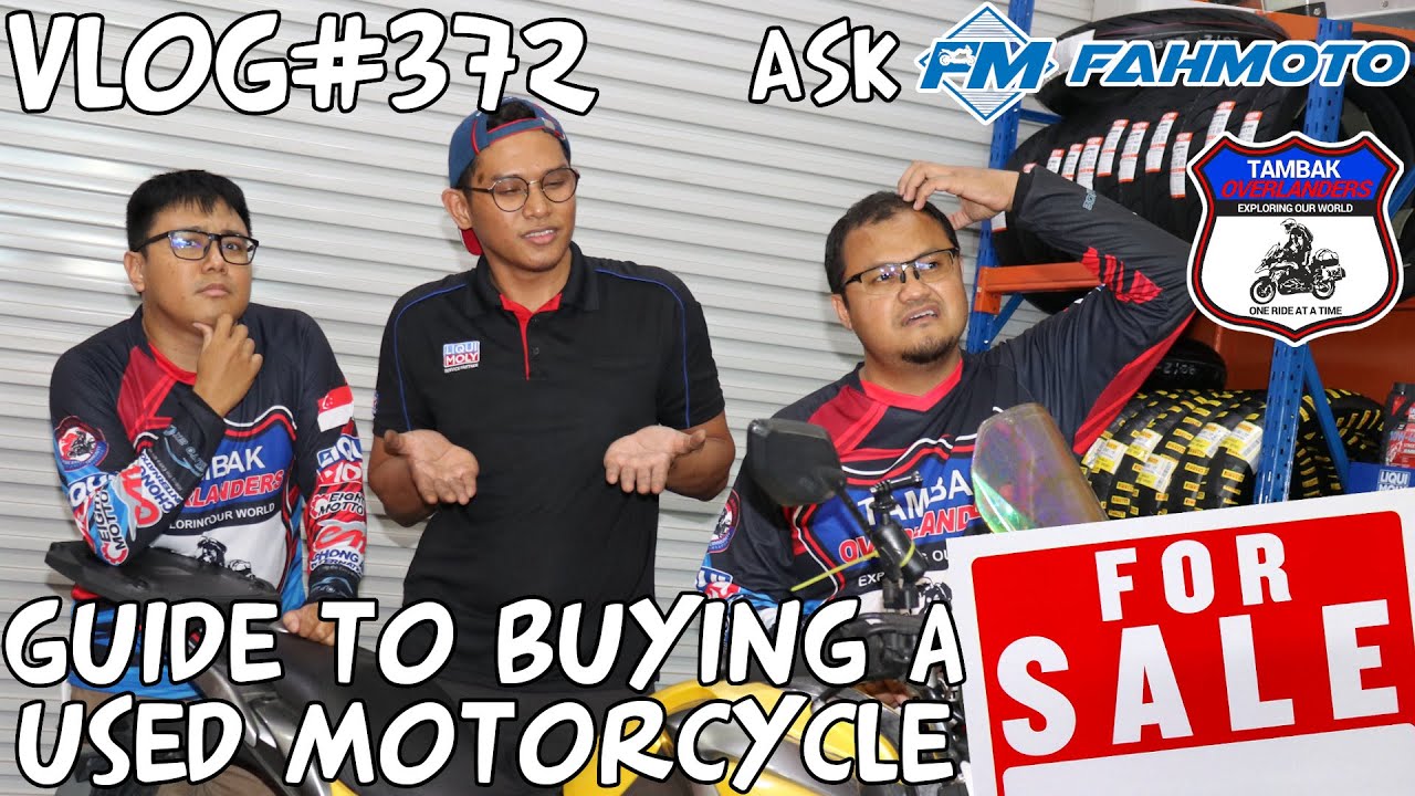 Vlog#372 Tips & Tricks Before Buying a Used Motorcycle