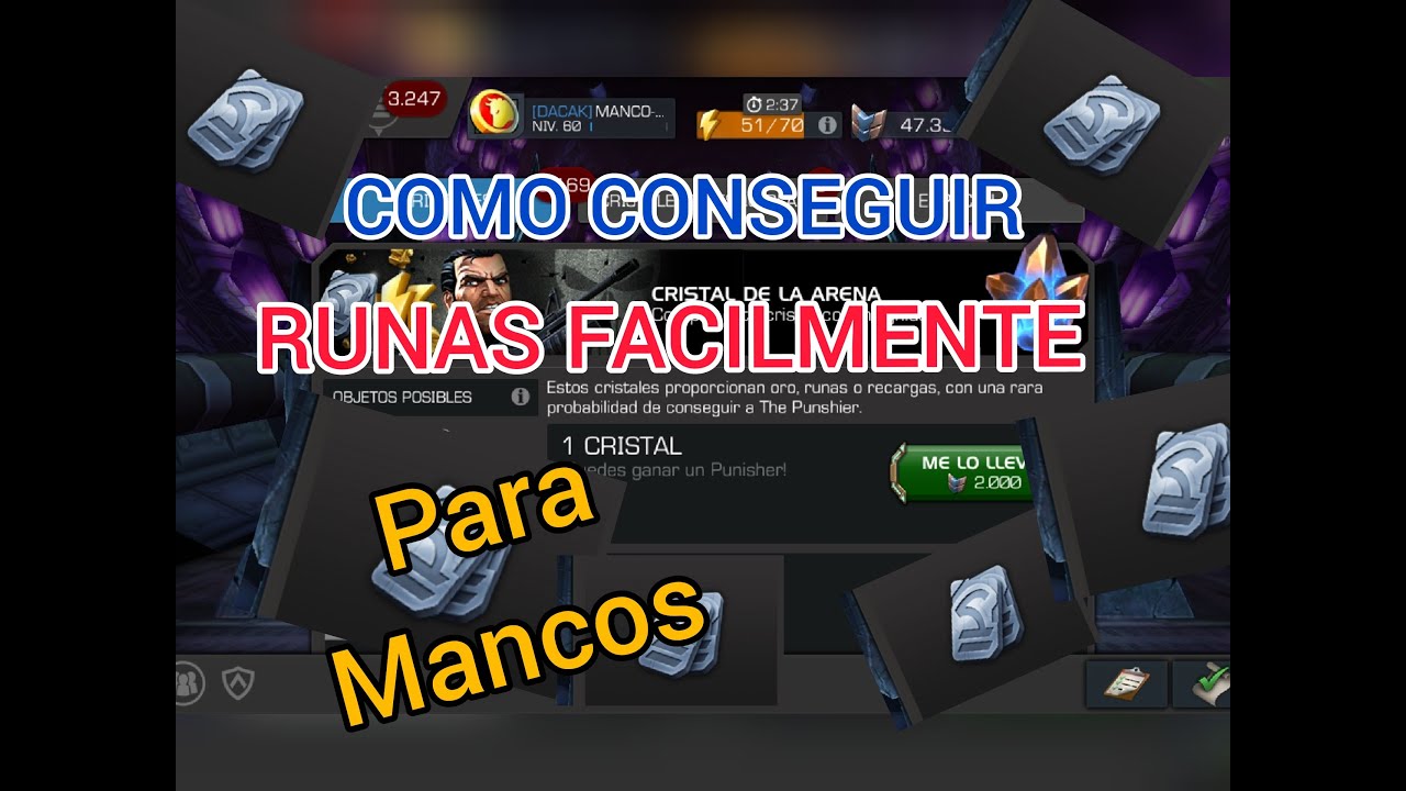 🔥¡COMO CONSEGUIR RUNAS FACILMENTE!🔥🔥 TRUCO DE MANCO🔥