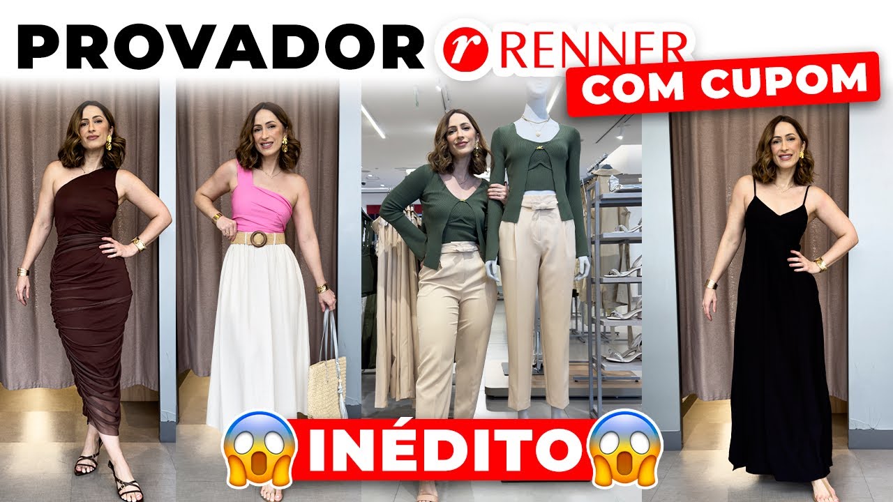 TOUR E PROVADOR NA RENNER FECHADO COM DESCONTO INÉDITOOOOO
