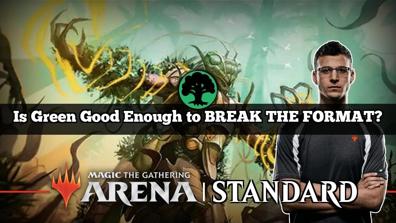 Is Green Good Enough to BREAK THE FORMAT? | Mono G Landfill | Standard Bo3 | Mythic Rank | MTG Arena