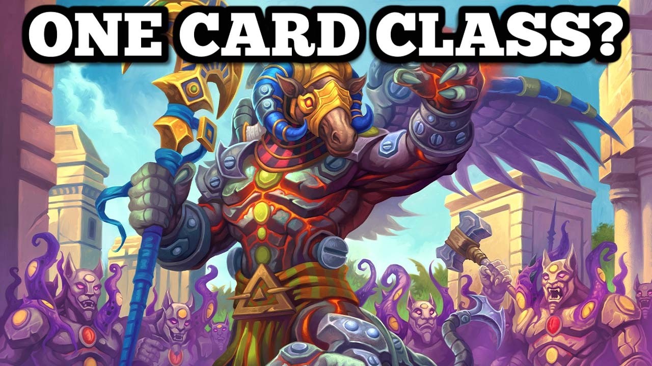 When one card carries an entire class in Hearthstone