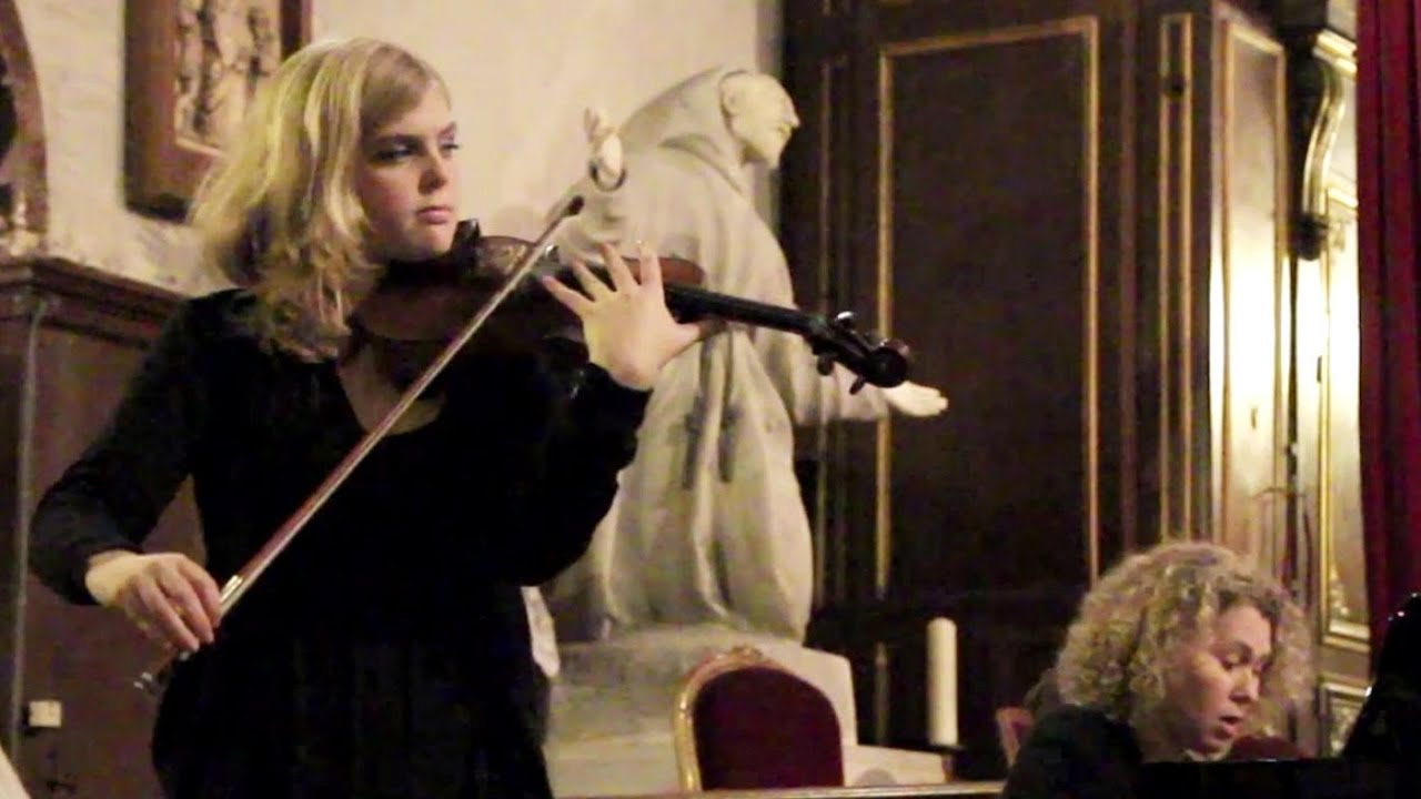MASSENET - Méditation de Thaïs - Sarah Jegou-Sageman, 1er prix violon FLAME 2013 / Caroline Sageman