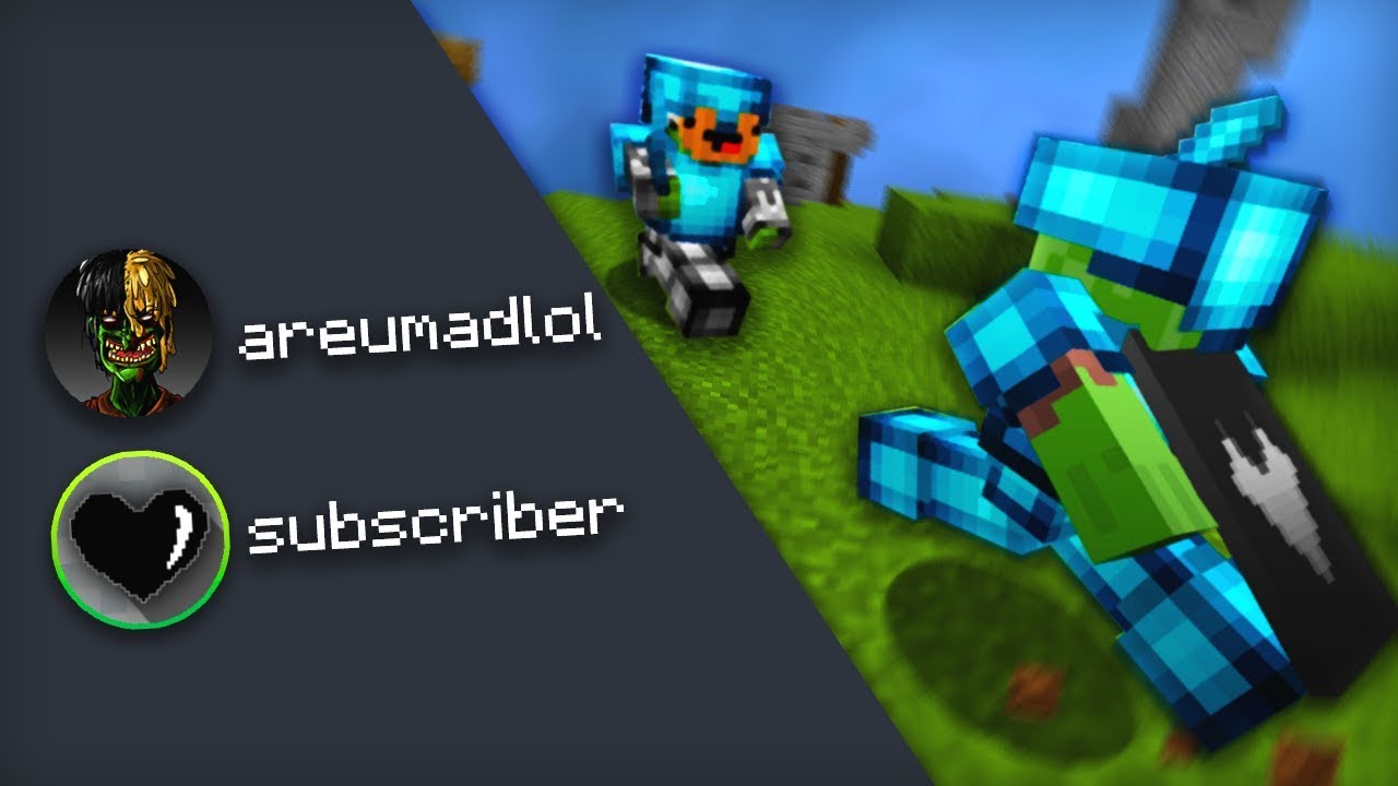 1v1ing fans on skywars (discord)