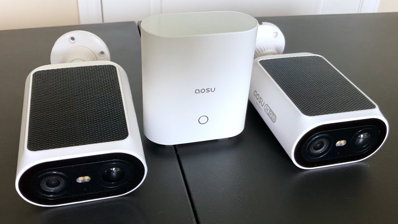 AOSU SolarCam P1 SE Home Security Cam System | Demo and Review