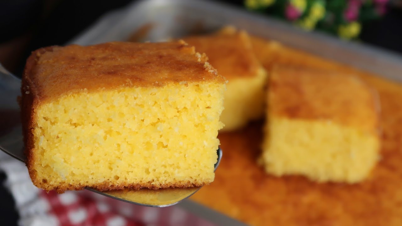 O SEGREDO do BOLO de FUBÁ SEM TRIGO que não RESSECA! ÚMIDO E FOFINHO