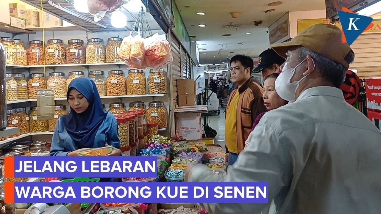 Berburu Kue Kering di Pasar Senen, dari Nastar hingga Kembang Goyang
