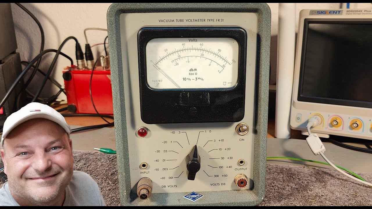 Danbridge FR31 Vacuum Tube Voltmeter Teardown Repair