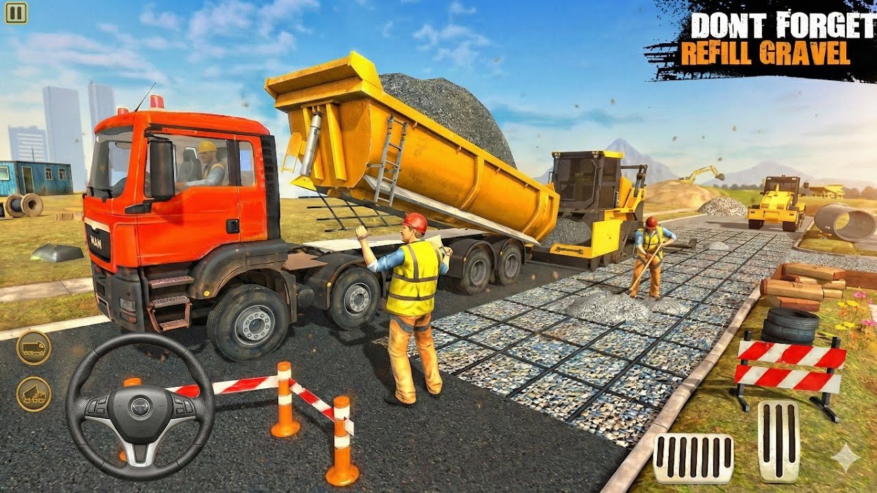 New City Road Construction 2026 JCB Simulator 3D Game 2026 