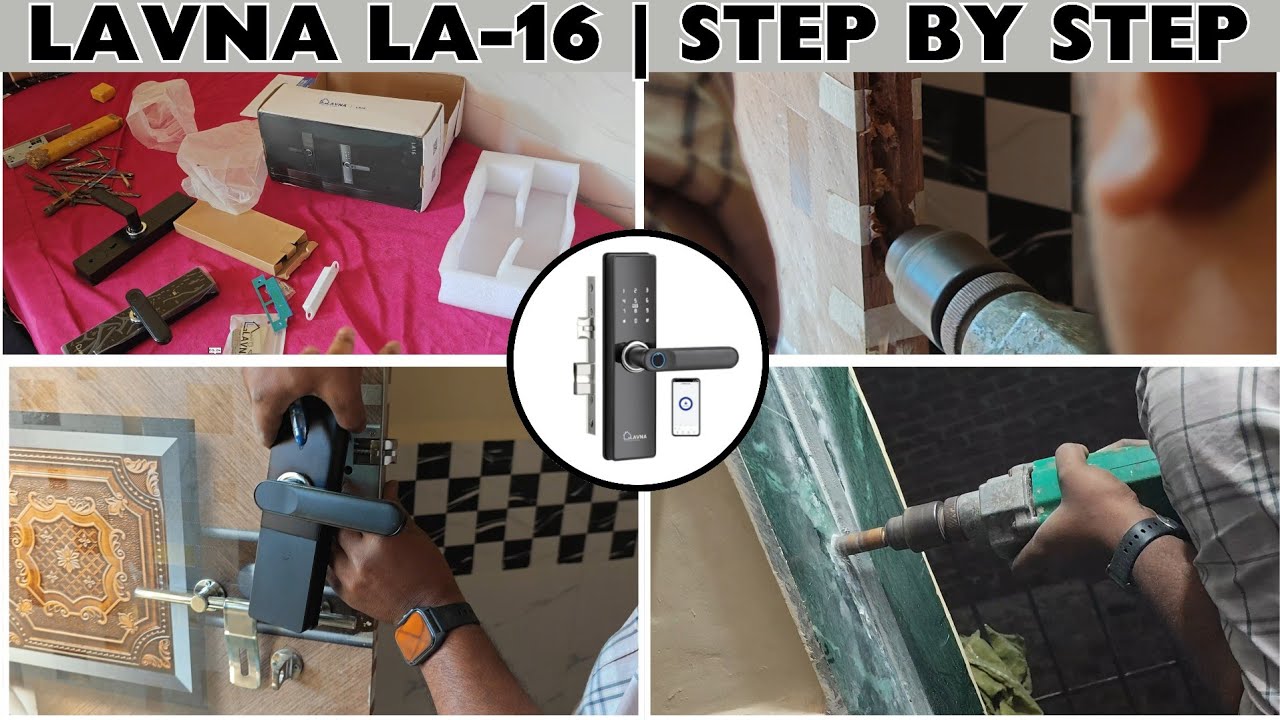 🔐 Lavna LA-16 Smart Door Lock Installation | Setup, Features & Honest Review